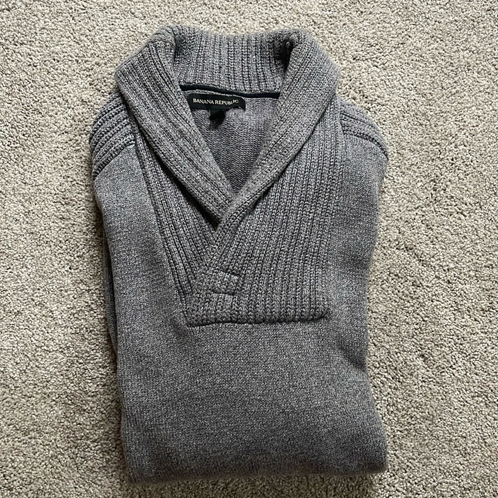 Men’s Long Sleeve BR Pullover Knit Sweater
